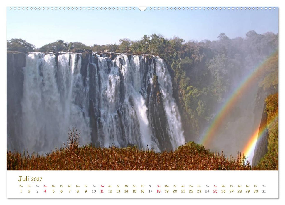VICTORIAFÄLLE Wunder der Natur (CALVENDO Premium Wandkalender 2027)