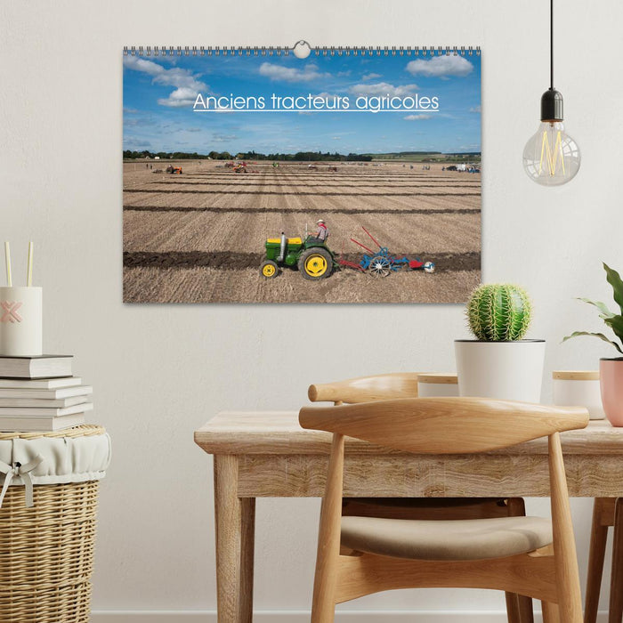 Anciens tracteurs agricoles (CALVENDO Calendrier mensuel 2027)