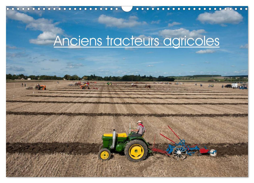 Anciens tracteurs agricoles (CALVENDO Calendrier mensuel 2027)
