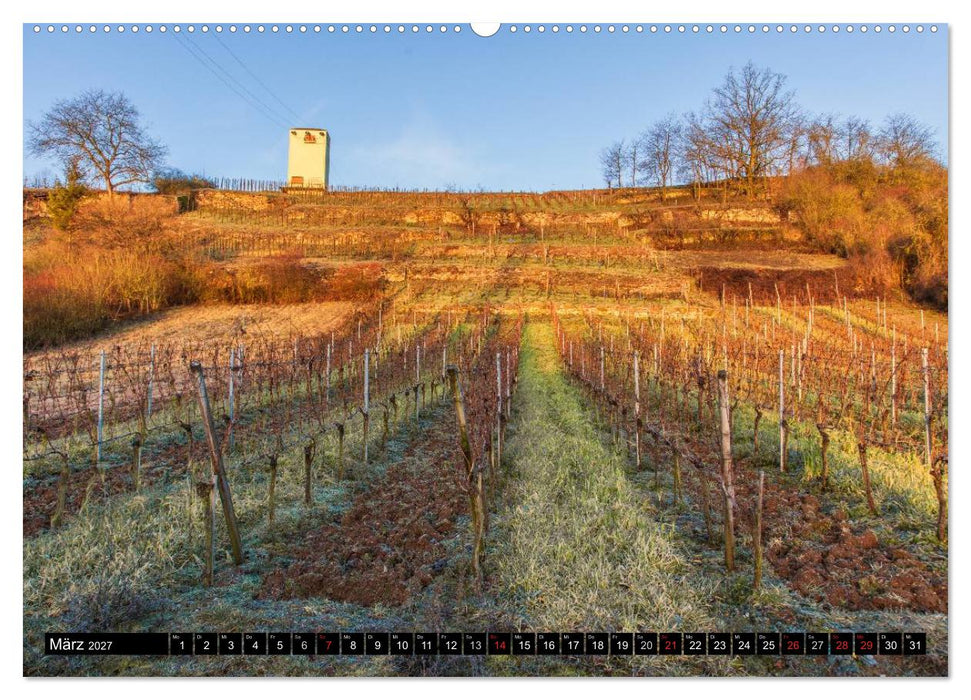 Weinlagen in Franken (CALVENDO Wandkalender 2027)