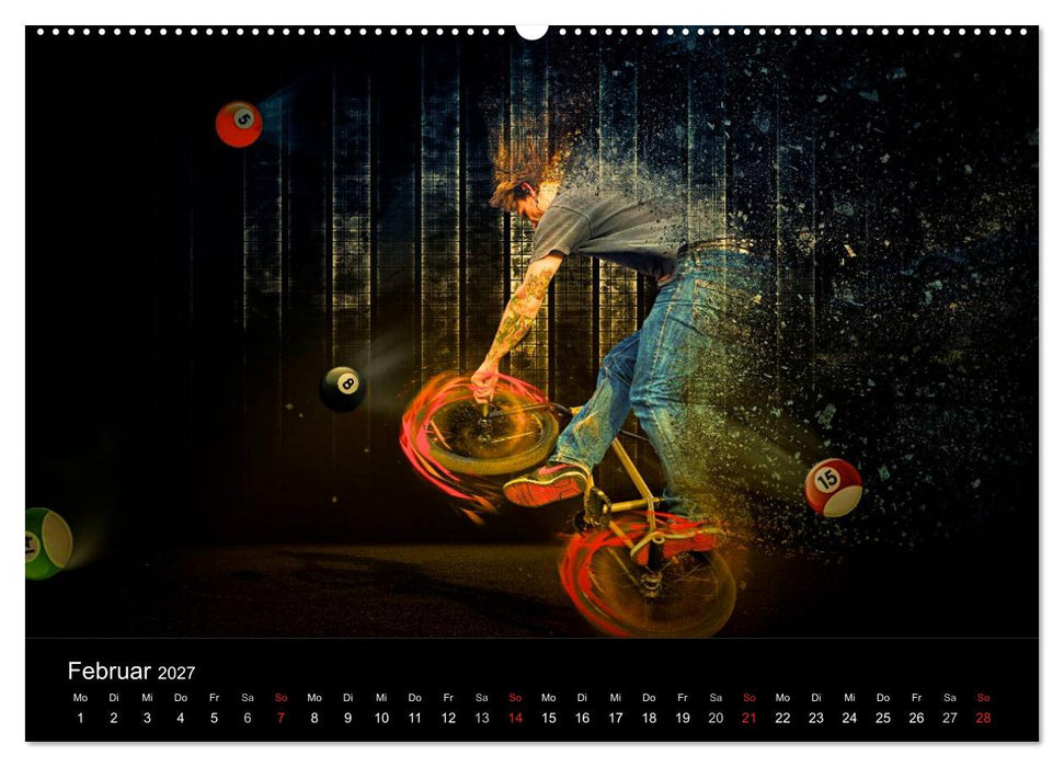 BMX My Life (CALVENDO Premium Wandkalender 2027)