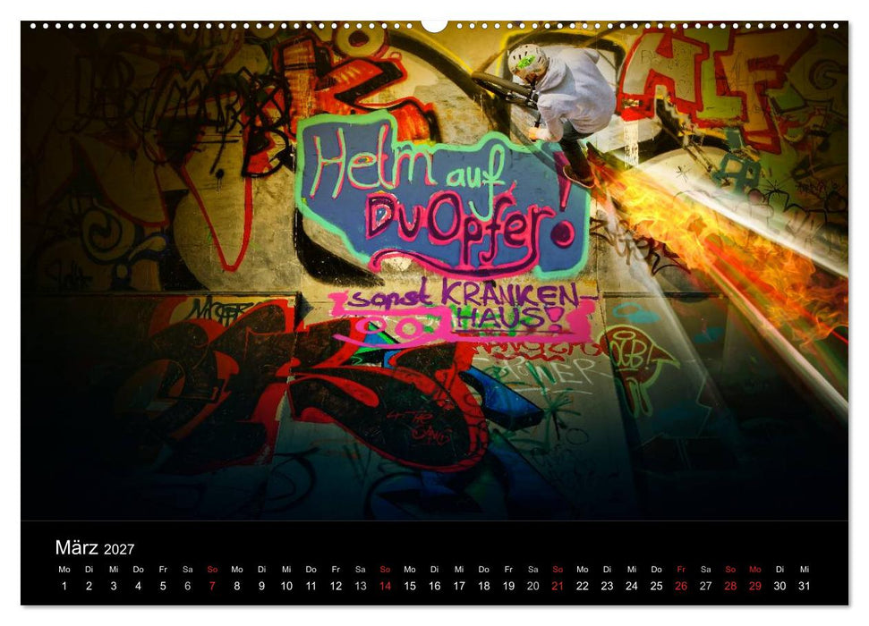 BMX My Life (CALVENDO Premium Wandkalender 2027)