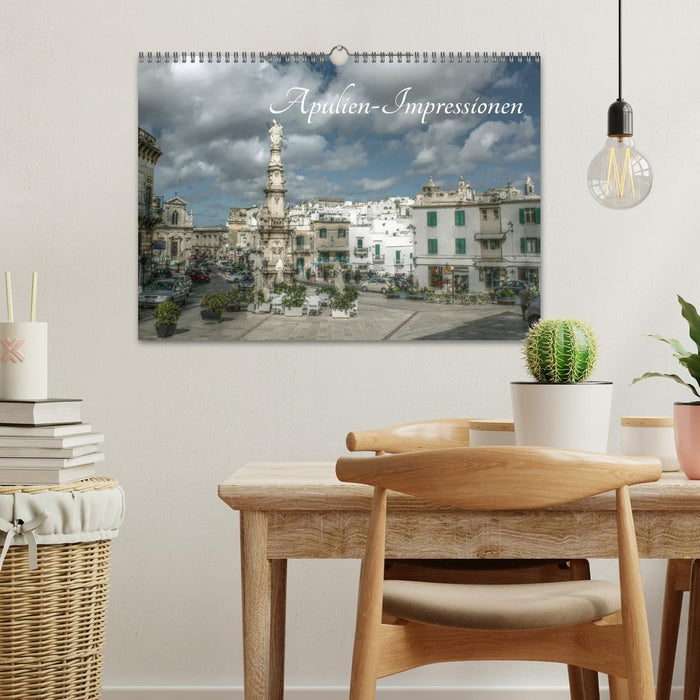 Apulien – Impressionen (CALVENDO Wandkalender 2027)