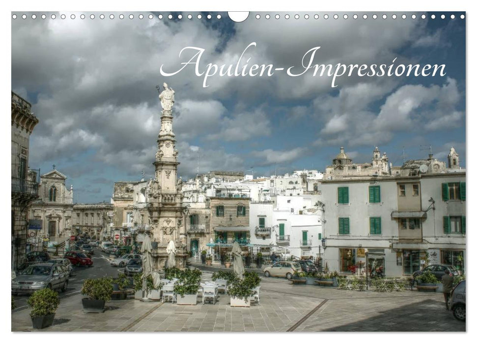 Apulien – Impressionen (CALVENDO Wandkalender 2027)