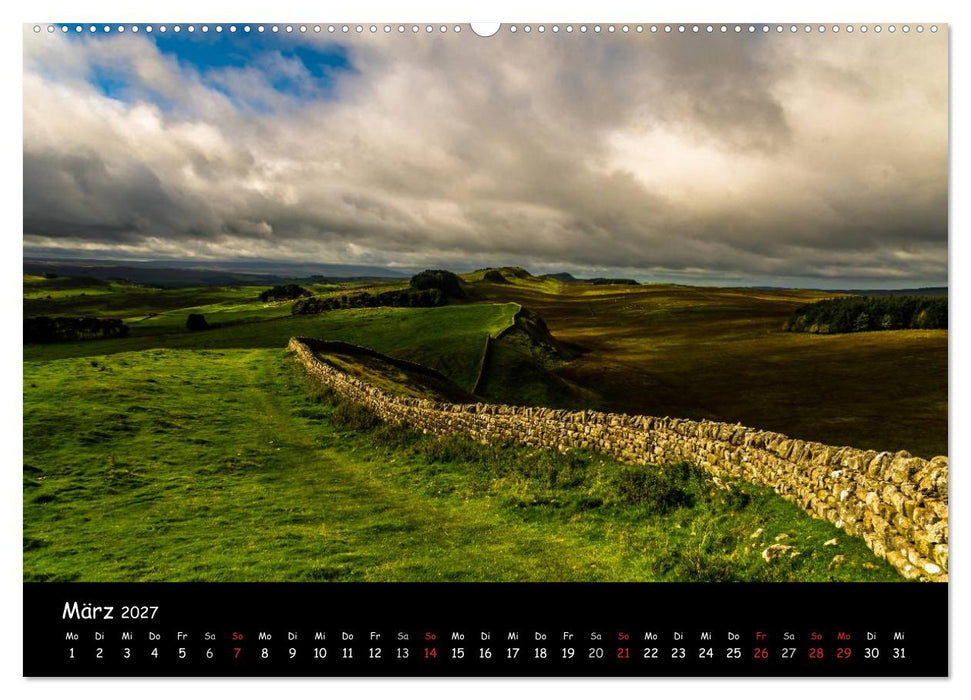Wandern in Europa (CALVENDO Wandkalender 2027)