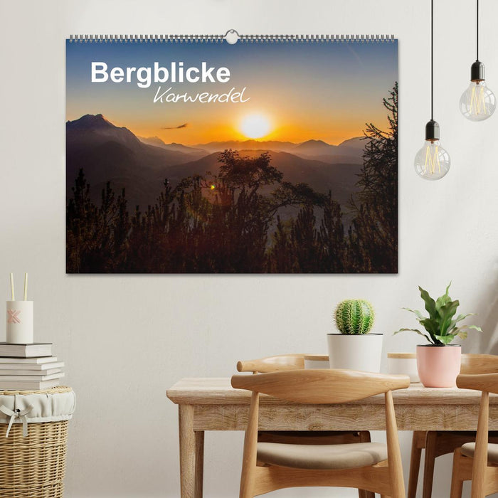 Bergblicke - Karwendel (CALVENDO Wandkalender 2027)