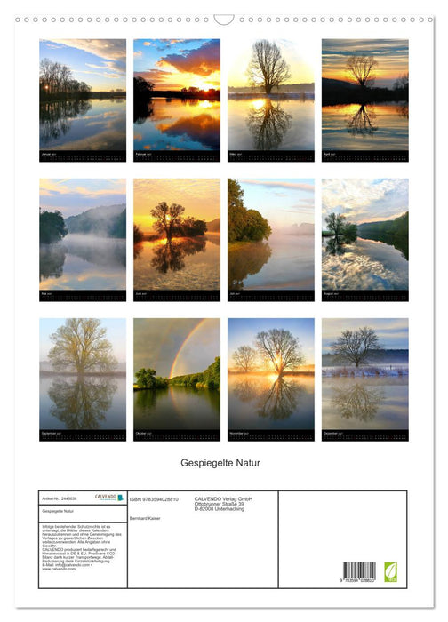 Gespiegelte Natur (CALVENDO Wandkalender 2027)