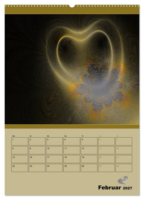 Ganz viel Herz (CALVENDO Premium Wandkalender 2027)