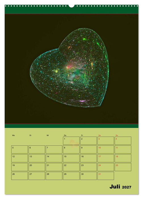Ganz viel Herz (CALVENDO Premium Wandkalender 2027)