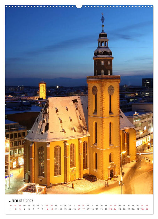 Frankfurt am Main vom Frankfurter Taxifahrer Petrus Bodenstaff (CALVENDO Wandkalender 2027)