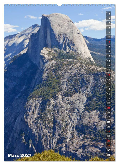 YOSEMITE VALLEY Natur Pur (CALVENDO Wandkalender 2027)