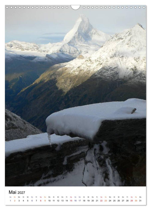 Horu Matterhorn im Hochformat (CALVENDO Wandkalender 2027)