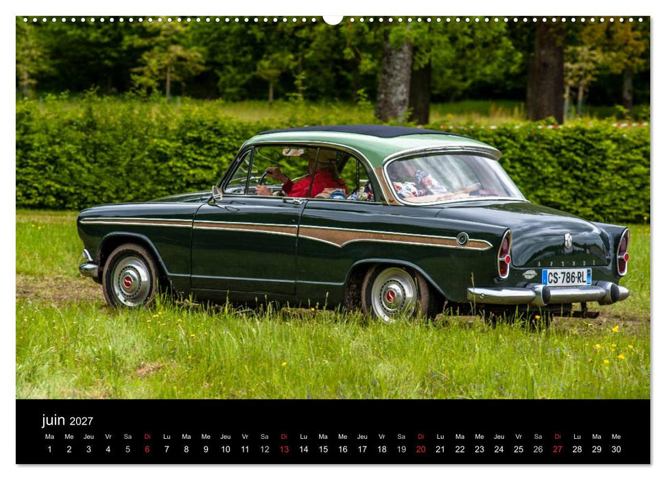 AUTO MOBILE (CALVENDO Calendrier supérieur 2027)