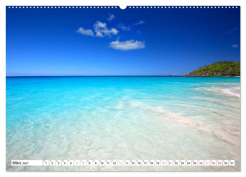 Seychellen Strandfeeling (CALVENDO Wandkalender 2027)