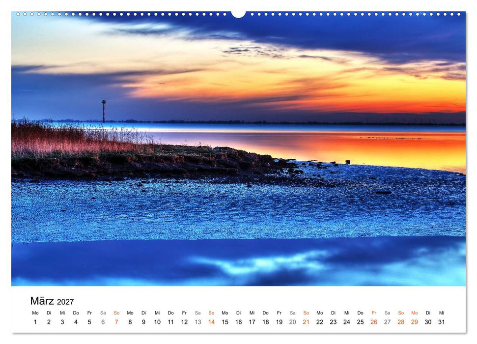 Nordseebad Wremen - Strandimpressionen (CALVENDO Wandkalender 2027)