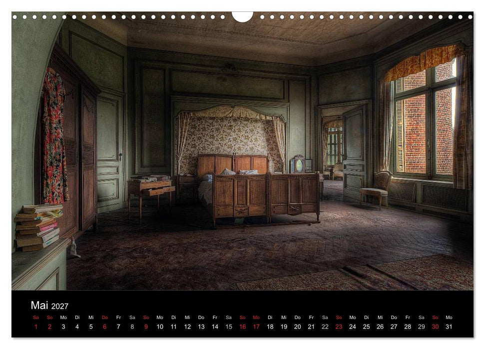 Lost Places - Auch der Verfall hat seinen Charme (CALVENDO Wandkalender 2027)