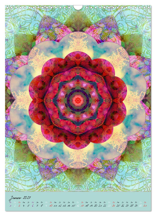 FLORALE MANDALAS (CALVENDO Wandkalender 2027)