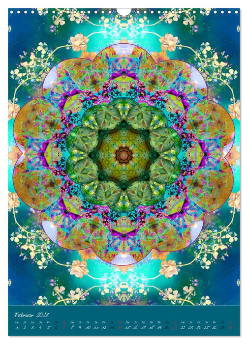 FLORALE MANDALAS (CALVENDO Wandkalender 2027)