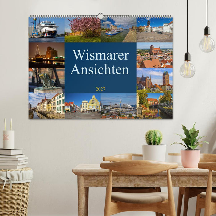 Wismarer Ansichten 2027 (CALVENDO Wandkalender 2027)