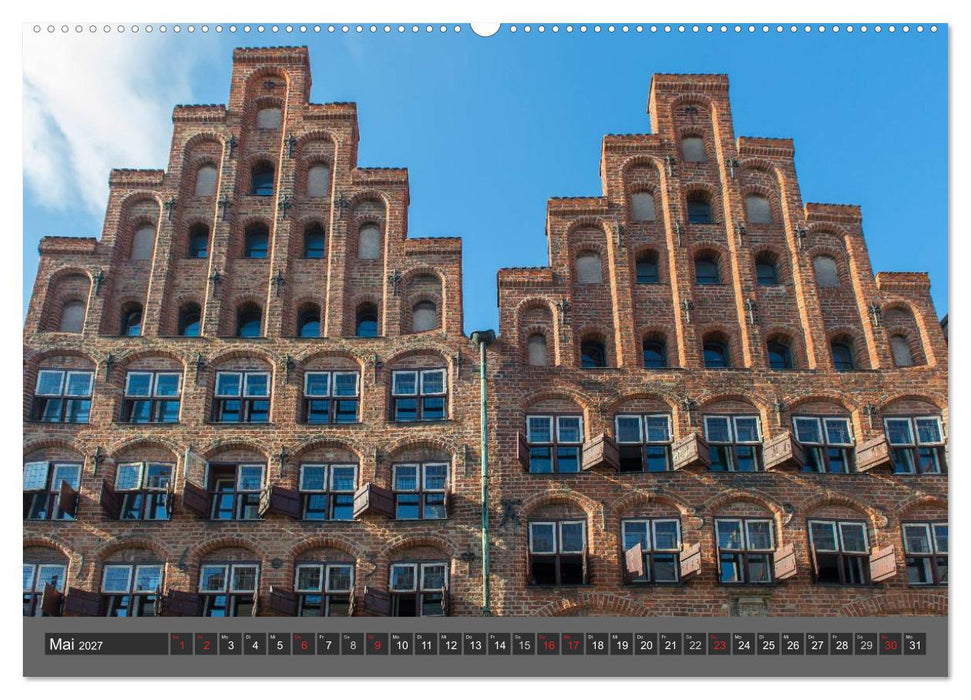 Die Hansestadt Lübeck (CALVENDO Wandkalender 2027)