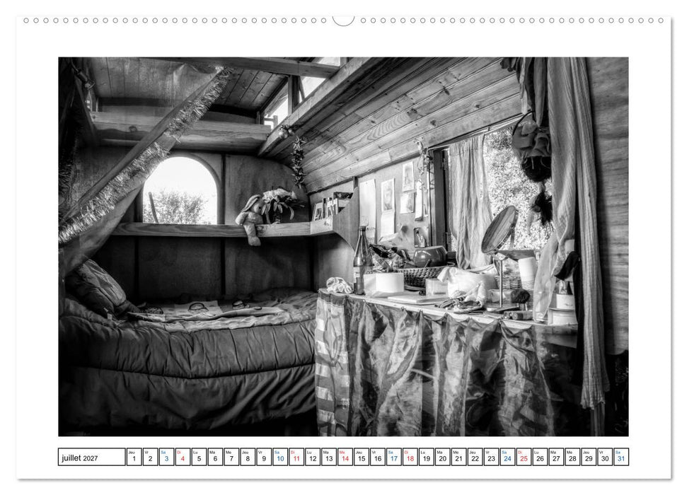 Sur la route avec le Cirque Bidon (CALVENDO Calendrier supérieur 2027)