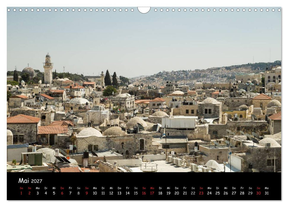 Israel - eindrucksvoll, anders, schön! (CALVENDO Wandkalender 2027)
