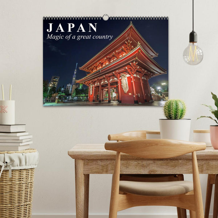 Japan Magic of a great country (CALVENDO Monthly Calendar 2027)