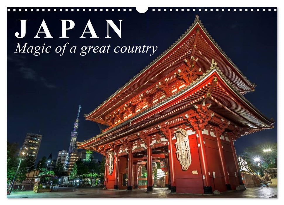 Japan Magic of a great country (CALVENDO Monthly Calendar 2027)