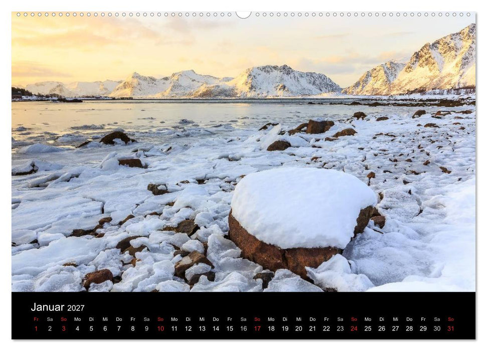 LOFOTEN - Inselparadies im Norden Norwegens (CALVENDO Wandkalender 2027)