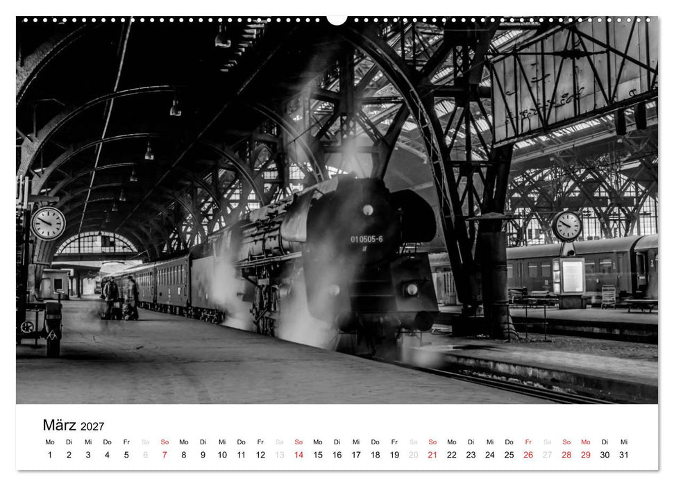 Dampfloks in der DDR (CALVENDO Premium Wandkalender 2027)