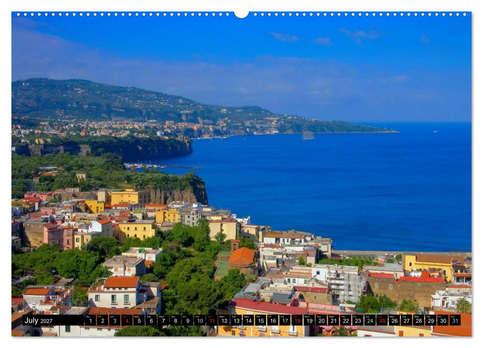 Amalfi Coast and Campania (CALVENDO Premium-Calendar 2027)