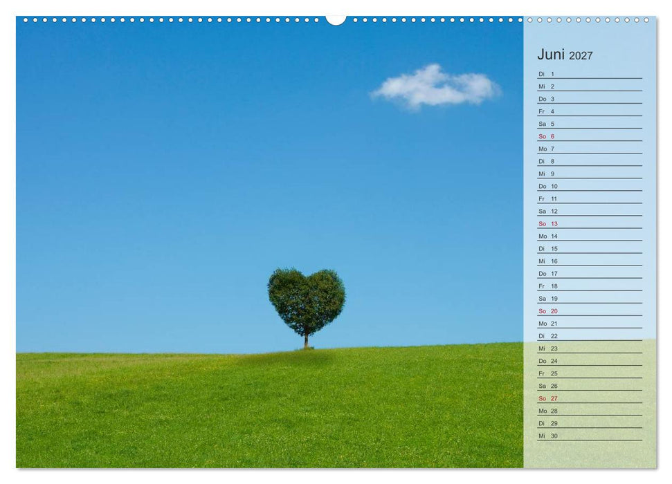 Tage von Herzen (CALVENDO Premium Wandkalender 2027)