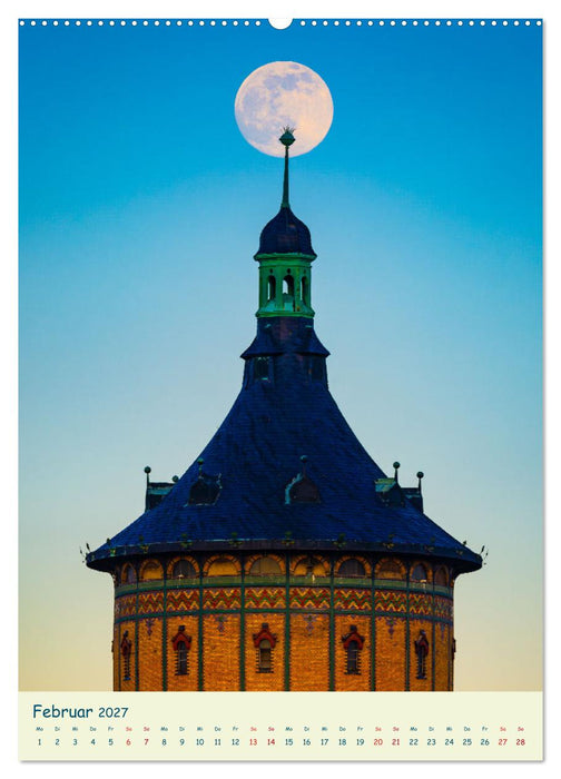 Halle/Saale - Meine Stadt im Licht (CALVENDO Premium Wandkalender 2027)
