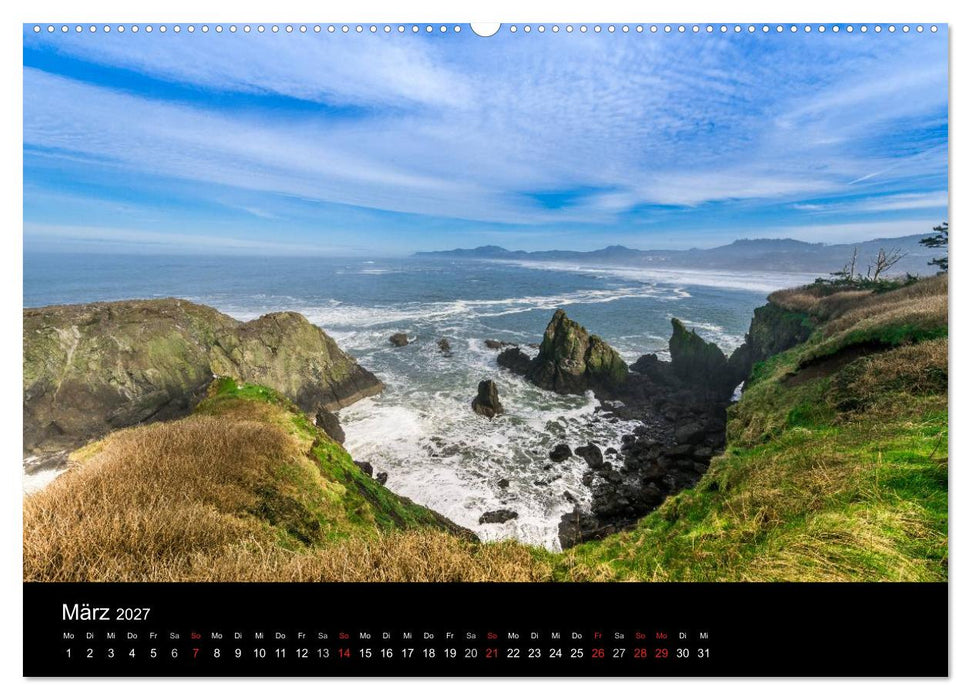 Die Oregon-Küste (CALVENDO Wandkalender 2027)