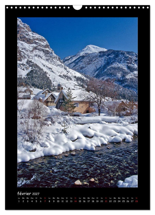La vallée de la Clarée Hautes-Alpes (CALVENDO Calendrier mensuel 2027)