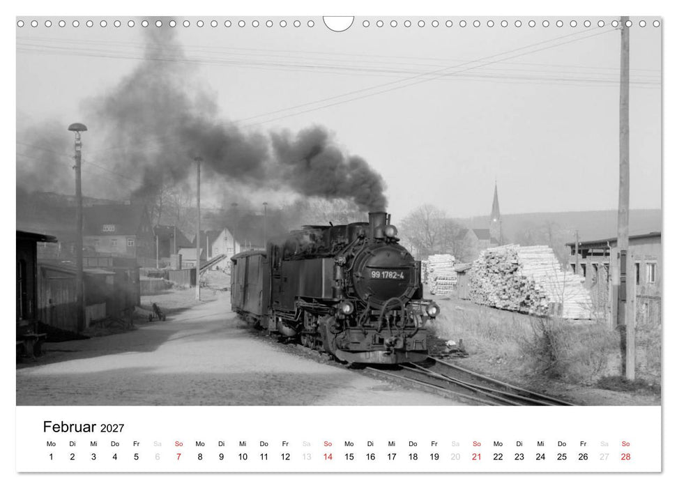 Dampfloks in der DDR (CALVENDO Wandkalender 2027)
