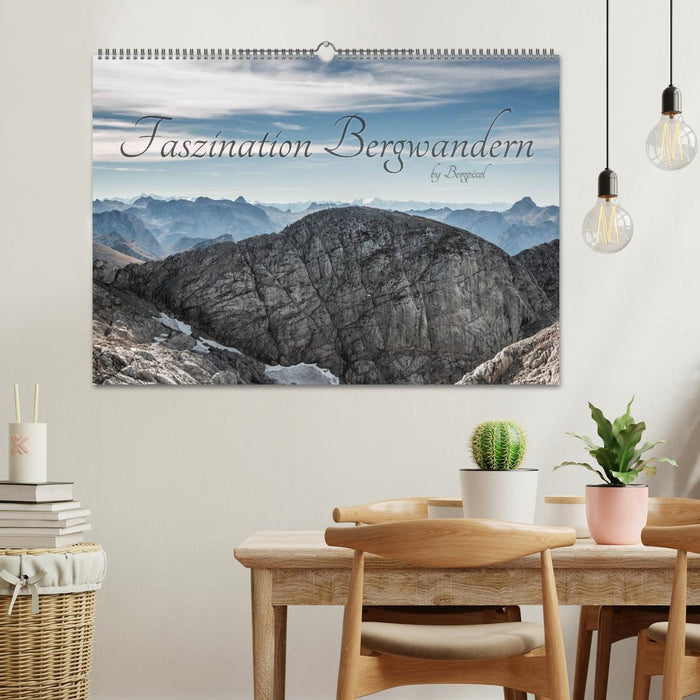 "Bergpixel" Faszination Bergwandern (CALVENDO Wandkalender 2027)