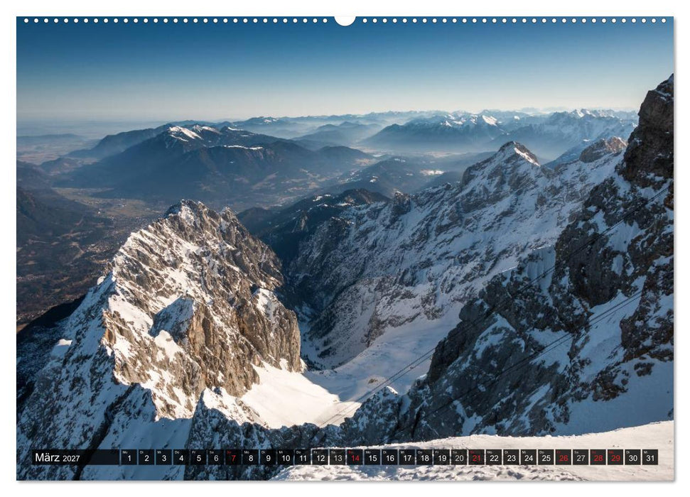 "Bergpixel" Faszination Bergwandern (CALVENDO Wandkalender 2027)