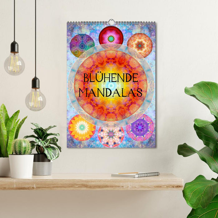 Blühende Mandalas (CALVENDO Wandkalender 2027)
