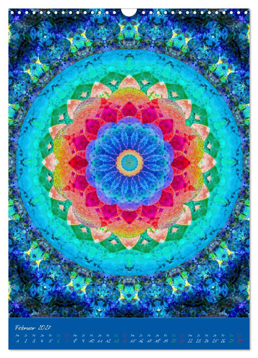 Blühende Mandalas (CALVENDO Wandkalender 2027)