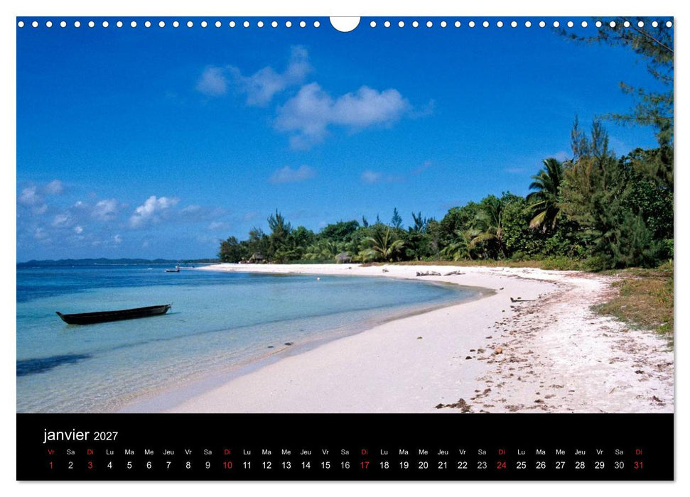 Madagascar L'île aux merveilles (CALVENDO Calendrier mensuel 2027)