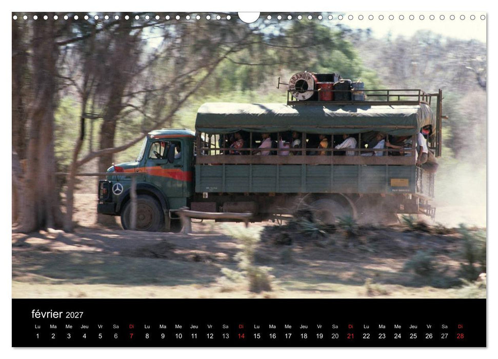 Madagascar L'île aux merveilles (CALVENDO Calendrier mensuel 2027)