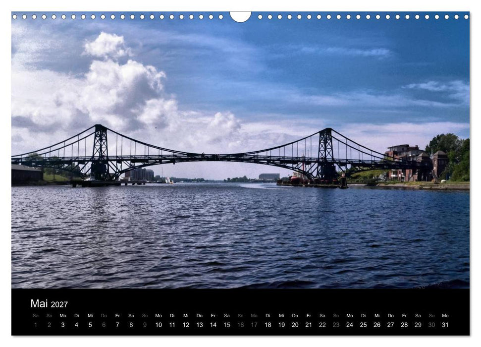 Kaiser-Wilhelm-Brücke Wilhelmshaven (CALVENDO Wandkalender 2027)