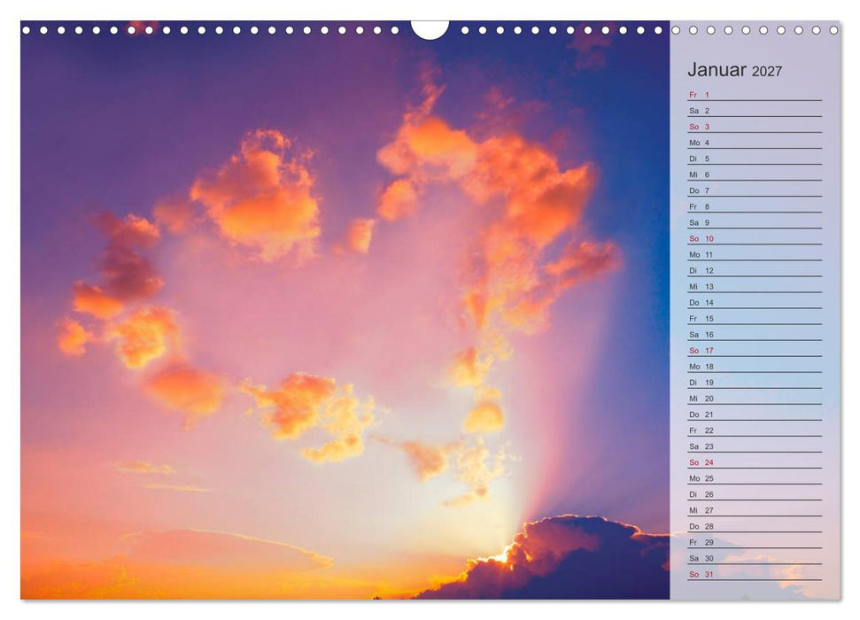 Tage von Herzen (CALVENDO Wandkalender 2027)