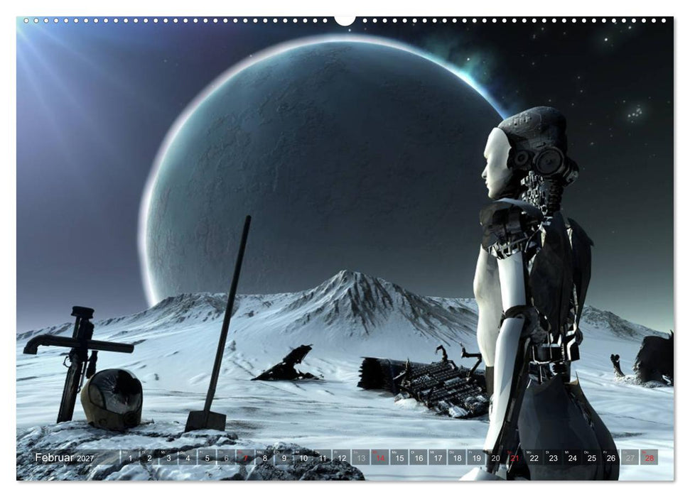 Planetare Traumwelten (CALVENDO Wandkalender 2027)