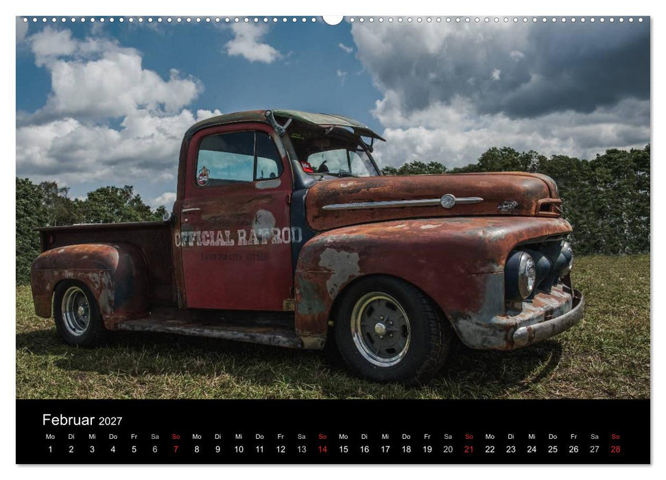 Custom Cars - Autos die begeistern (CALVENDO Premium Wandkalender 2027)