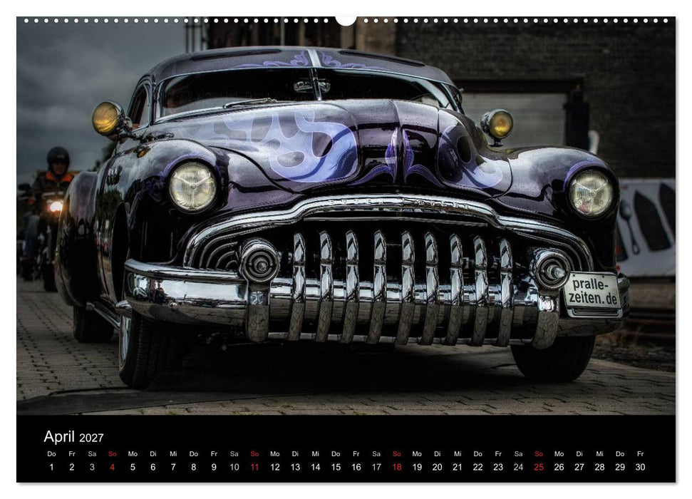 Custom Cars - Autos die begeistern (CALVENDO Premium Wandkalender 2027)