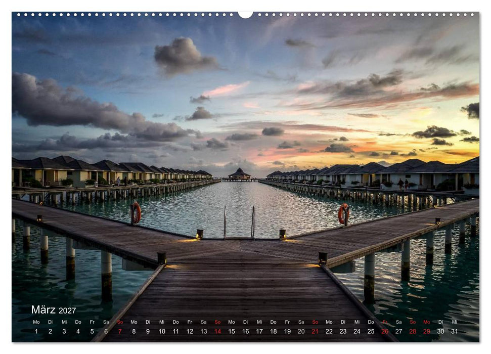 Malediven Impressionen aus dem Paradies (CALVENDO Wandkalender 2027)