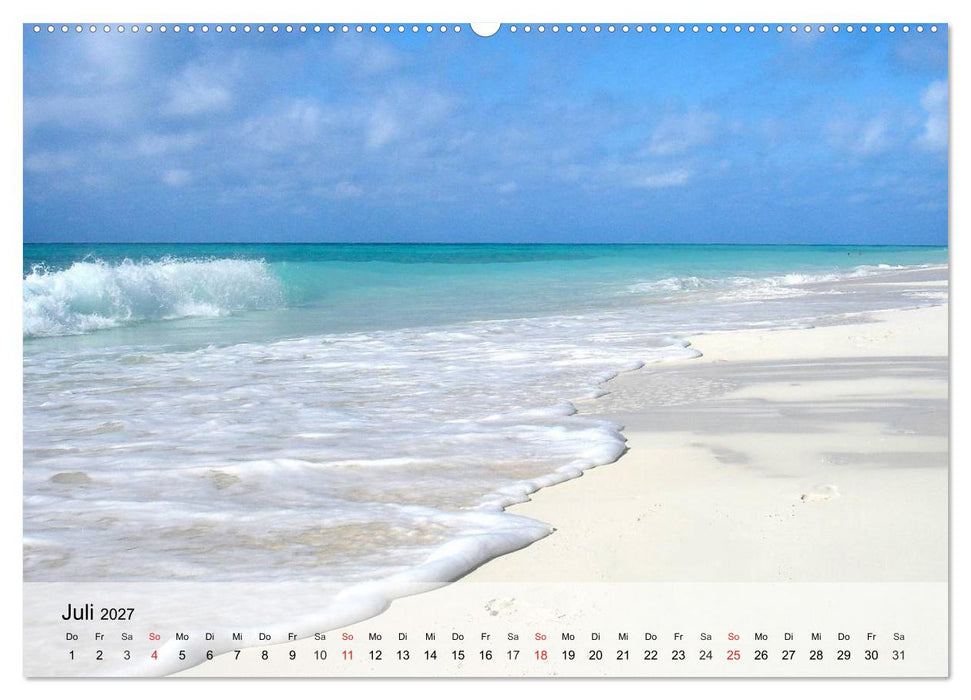 Südseeträume. Paradiese im Pazifik (CALVENDO Premium Wandkalender 2027)