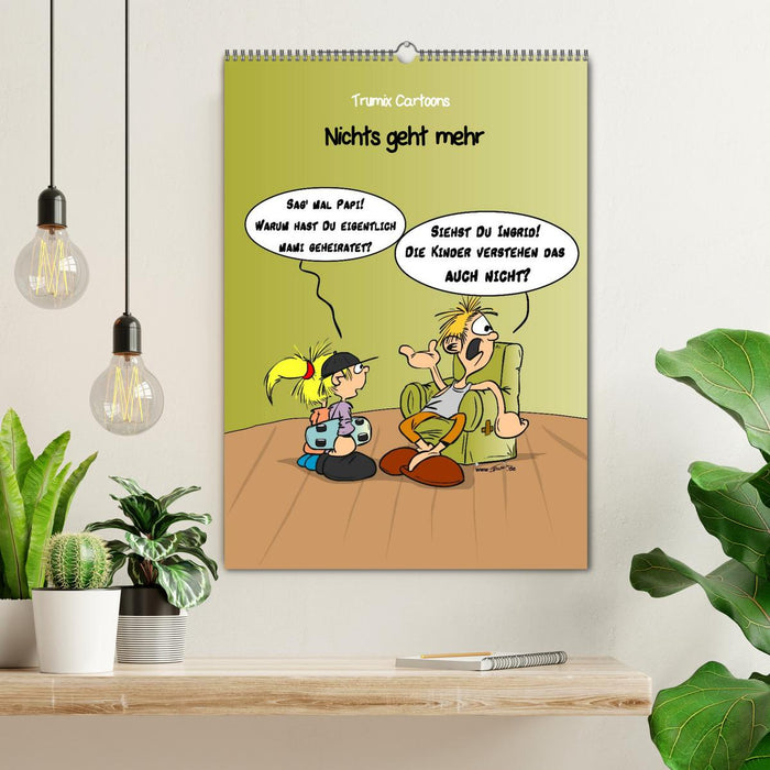 Trumix Cartoons - Nichts geht mehr (CALVENDO Wandkalender 2027)